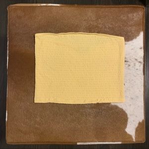 Yellow American Eagle Tube Top